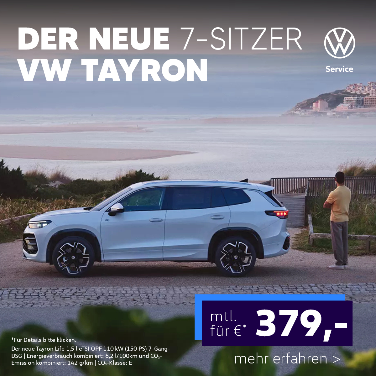Beitragsbild der neue VW Tayron