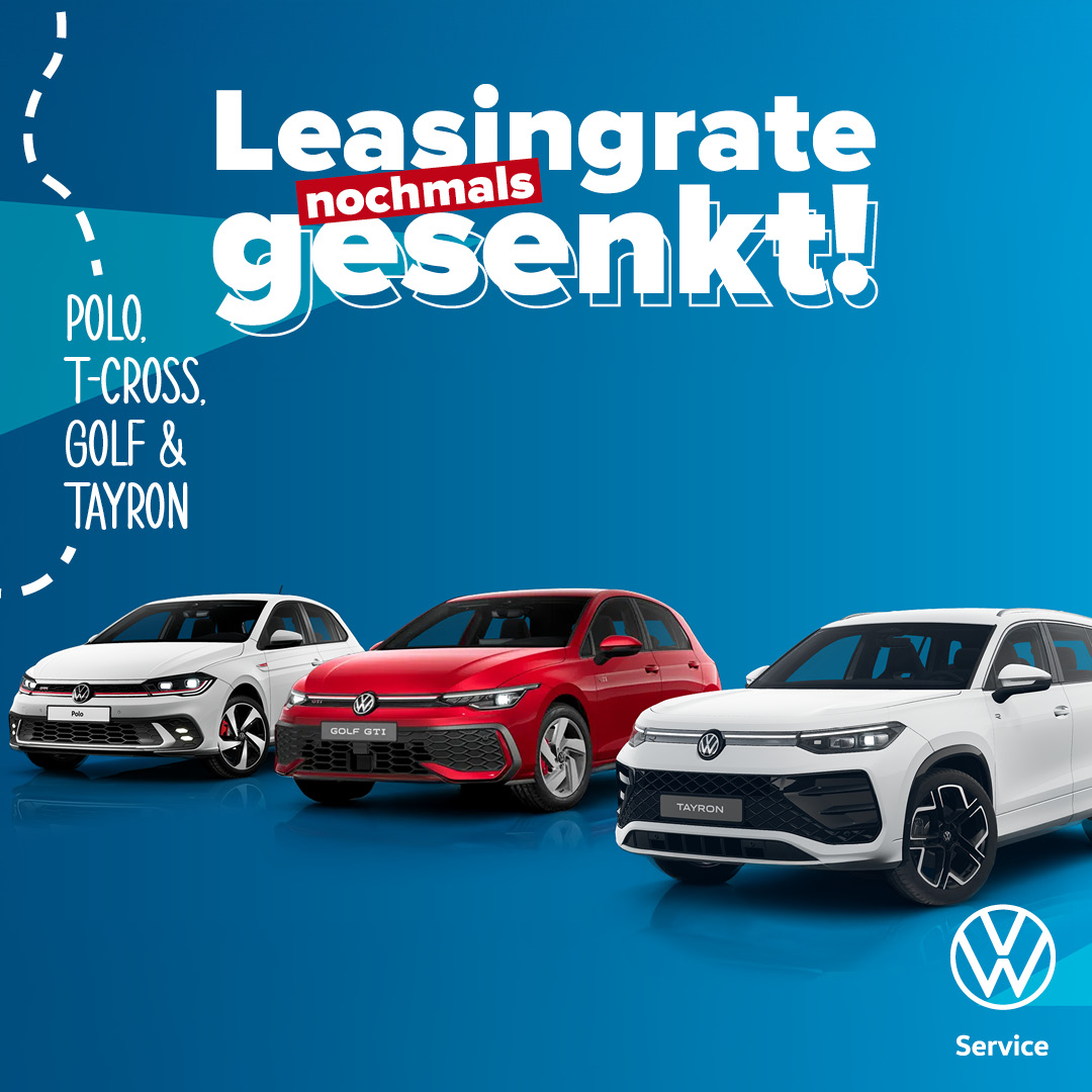 VW Plus Leasing Aktion