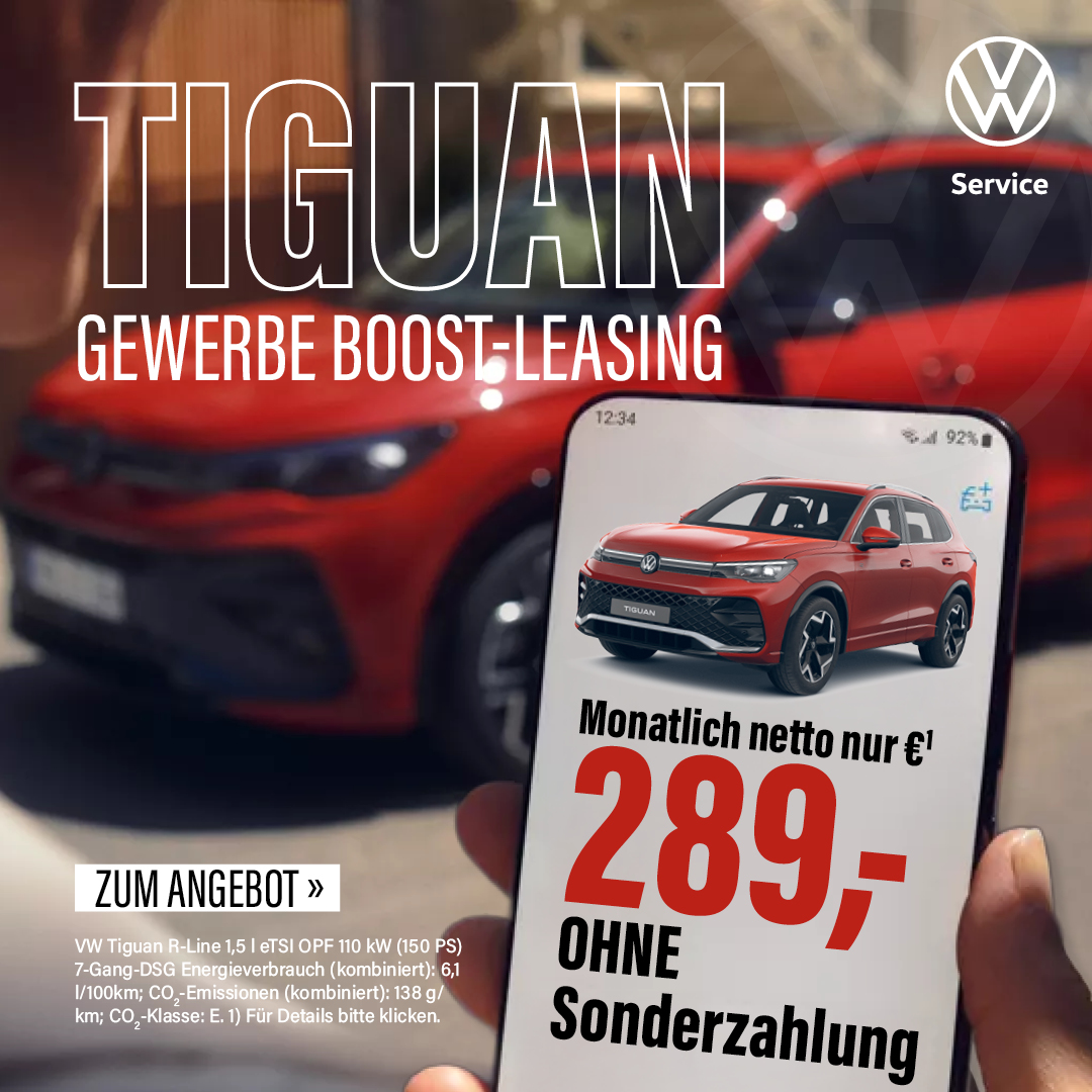 Tiguan Gewerbeleasing