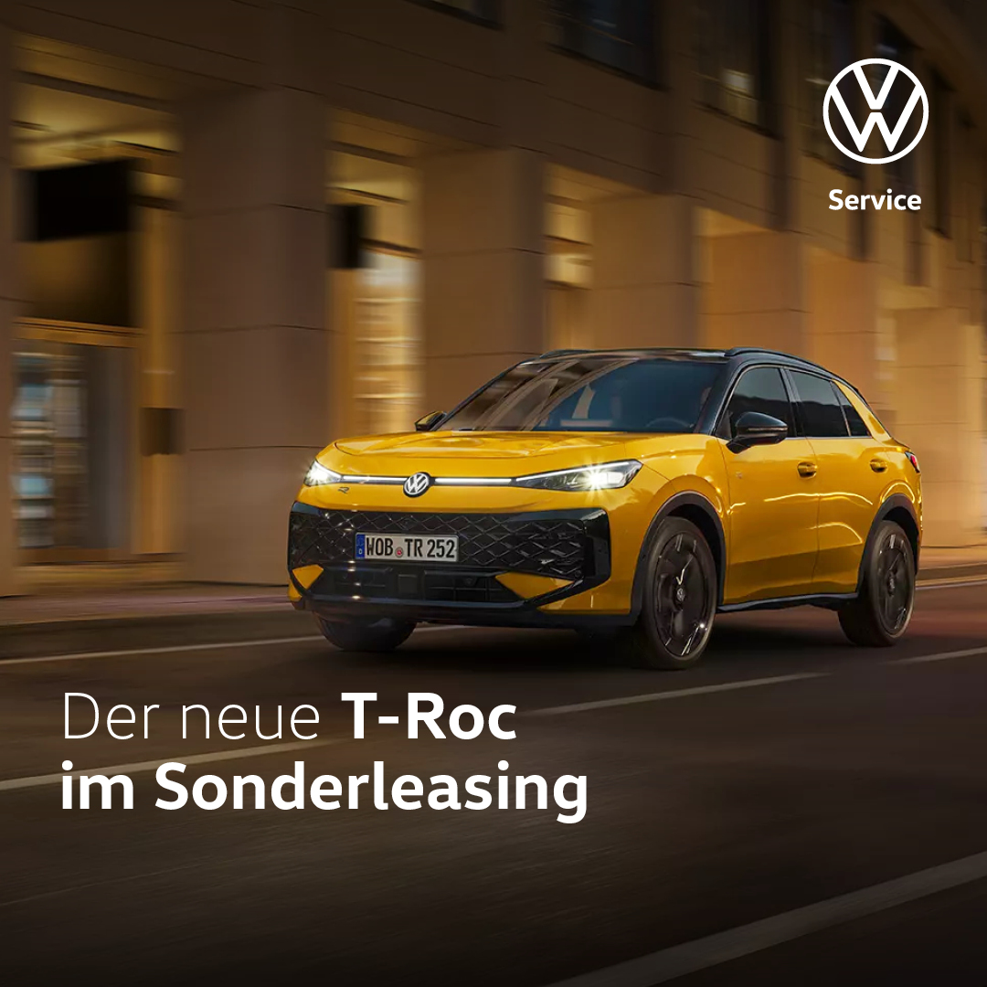 VW T-Roc im Sonderleasing