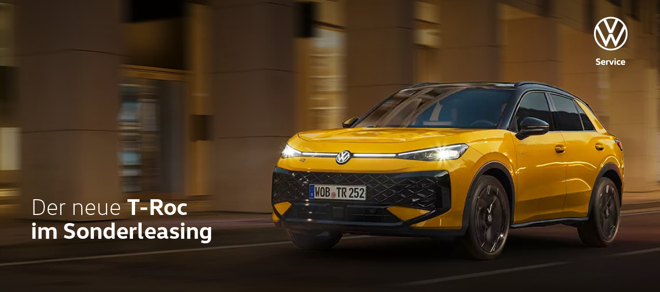 VW T-Roc im Sonderleasing