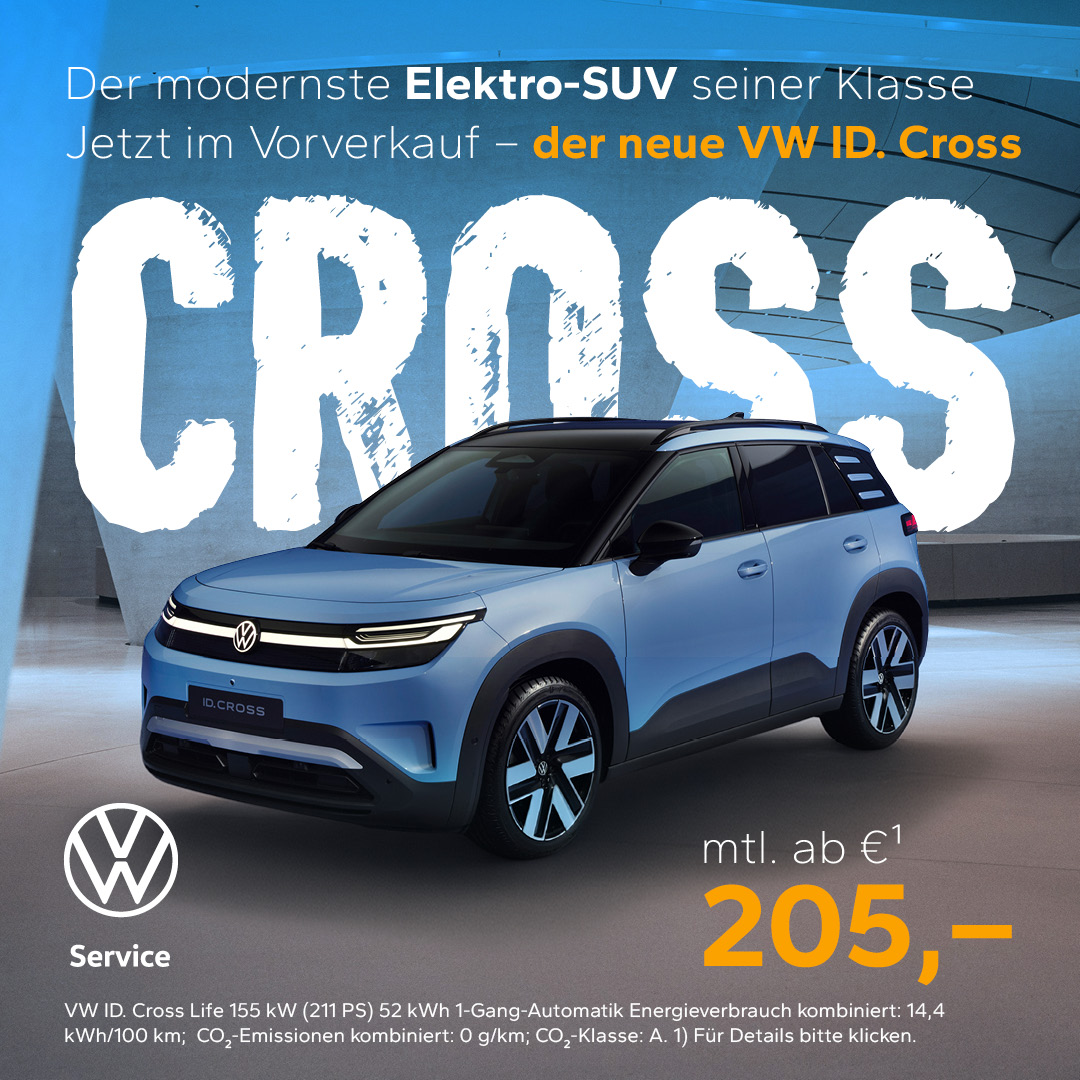 BEITRAGSBILD NEW VW ID CROSS Q3